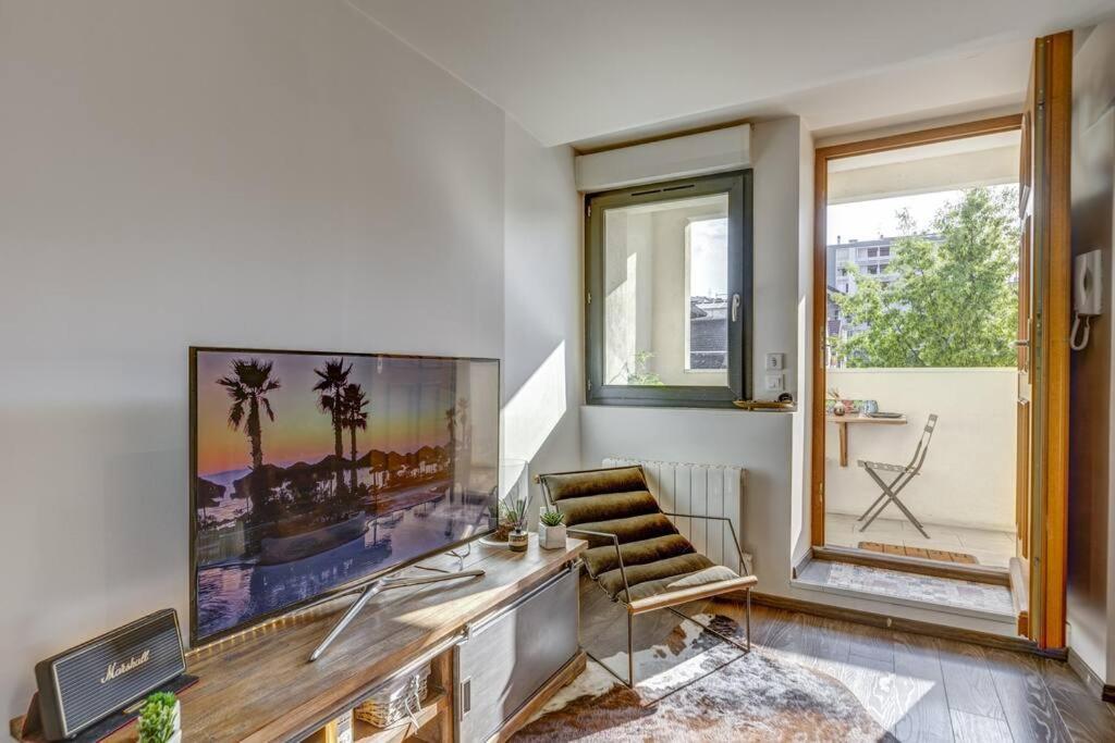 Le Pura Vida, Hyper Centre Terrasse + Parking Apartment อานซี ภายนอก รูปภาพ